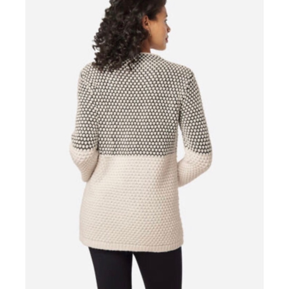 Pendleton Wool Textured Funnel Neck Sweater Sz L